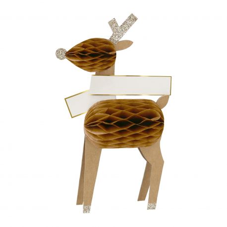 Marque-places - Reindeer Honeycomb