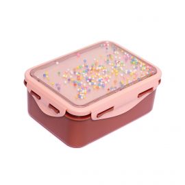 Boîte à tartines Popsicles - Desert rose + Soft coral