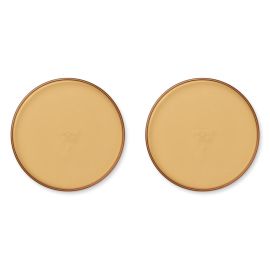 Lot de 2 assiettes Uma - Mustard