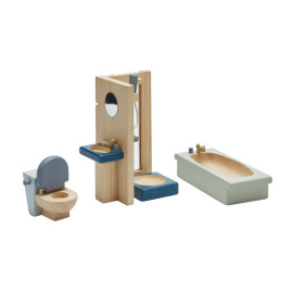Plan Toys - Salle de bain pour maison de poupées - Orchard
