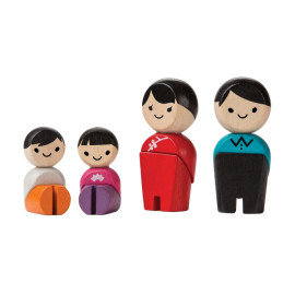 Plan Toys - Famille en bois