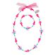 Collier + bracelet Karin - papillons - rose - Souza for Kids
