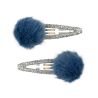 Pinces à cheveux Filippa - Bleu foncé - Lot de 2 - Souza for Kids
