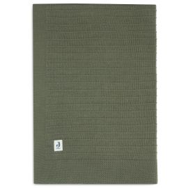 Jollein - Couverture Pure Knit - Leaf Green GOTS - 100x150cm