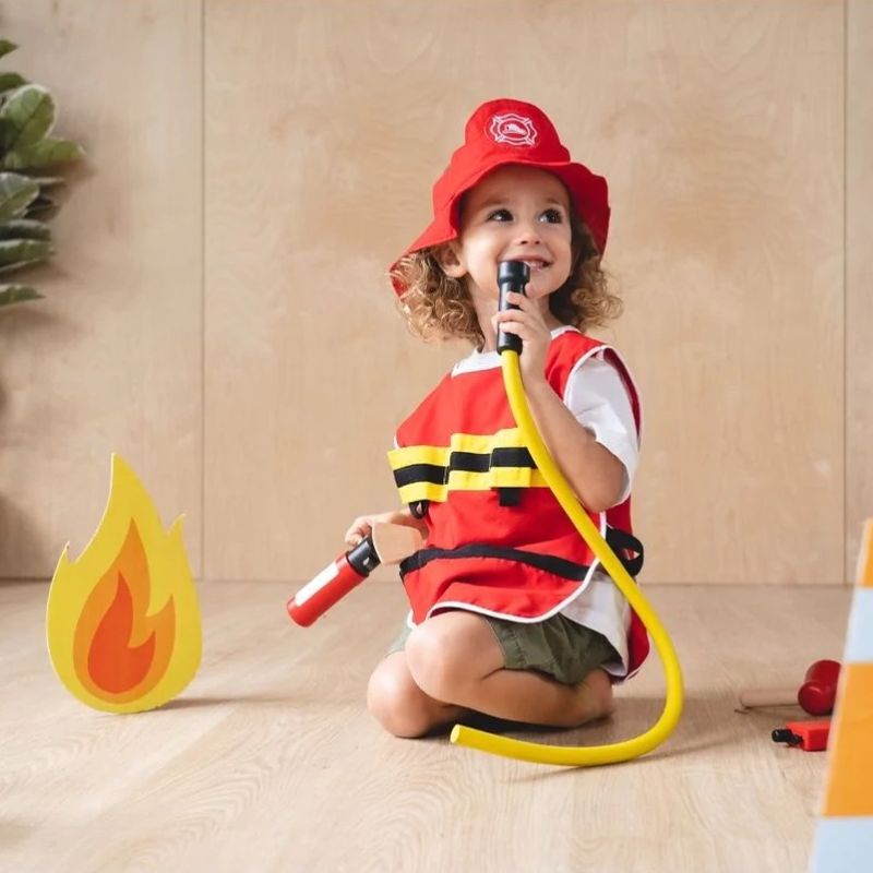 Great Pretenders - Déguisement de pompier avec accessoires - Le Petit Zèbre