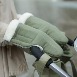 Gants waterproof pour poussette Baby on the go - olive green