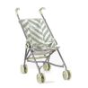 Poussette pour poupée Stripes - Vert de gris