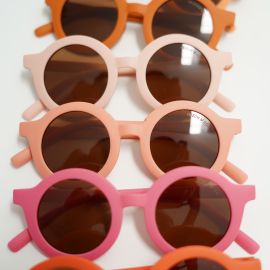 Lunettes de soleil pour enfant VERRES POLARISÉS, style fleur