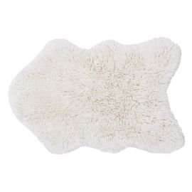 Tapis en laine lavable Woolly - Sheep White - 75x110 - Collection Woolable