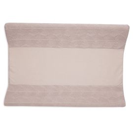 Housse matelas à langer Shell Knit - Wild Rose - GOTS - 50x70cm