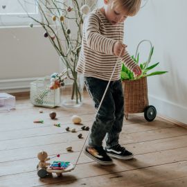 Plan Toys - Ours musical à promener