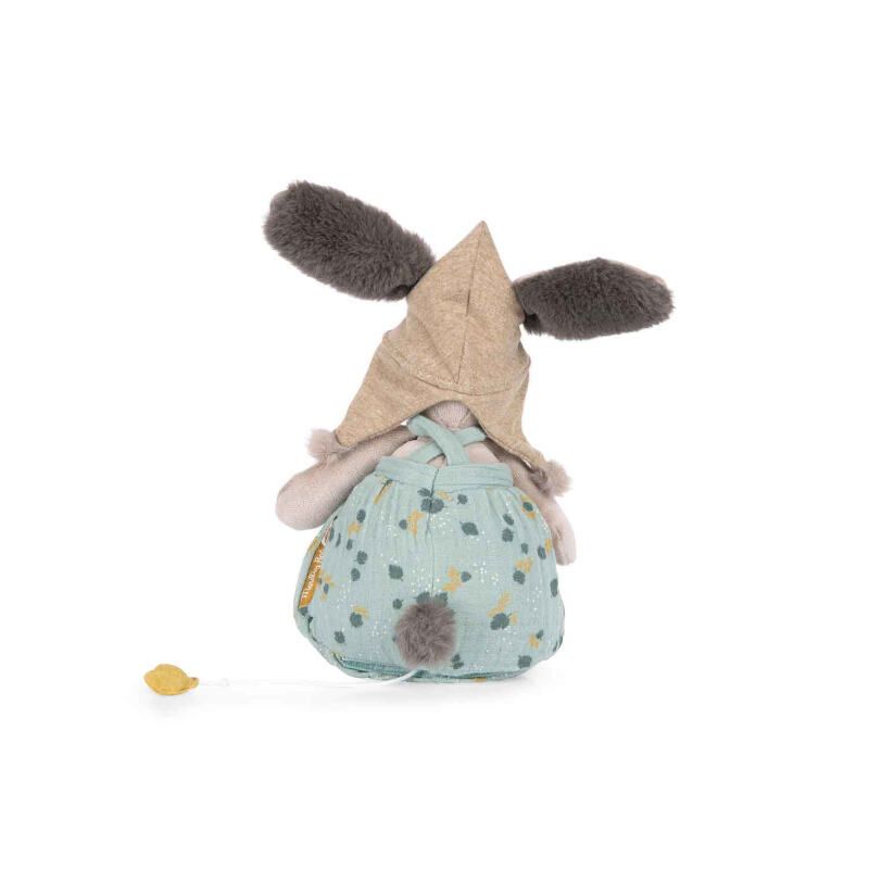 Petite peluche Lapin ocre Tout autour du monde Moulin Roty