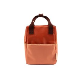 Sac à dos small Meadows - Colourblocking - Love story red + Moonrise pink