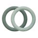 Anneau de dentition en silicone - Leaves - Sage