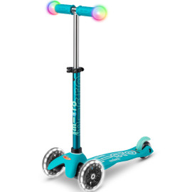 Trottinette Micro Mini Deluxe - Magic Aqua - LED