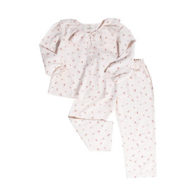Pyjama Col Volant Blossom Dragée - 2 Ans