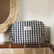 Trousse De Toilette En Coton Vichy Indigo