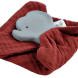 Doudou éléphant - tête en caoutchouc naturel - Dès la naissance