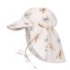 Casquette protège-nuque - Animaux de mer - Milky