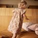 Robe De Nuit Flower Bois De Rose - 4 Ans