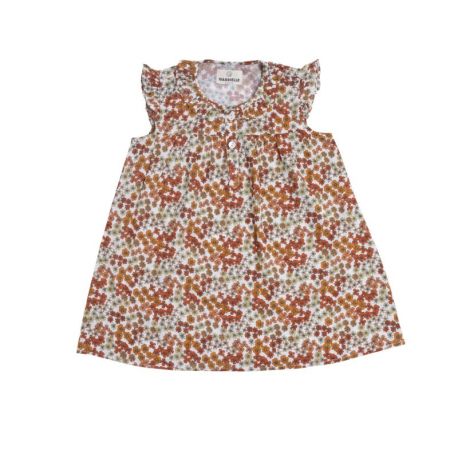 Robe De Nuit Flower Bois De Rose - 4 Ans