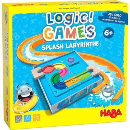 Jeu de logique - Splash labyrinthe (français)