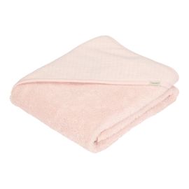 Cape de bain Pure Soft Pink - 75x75 cm - Little Dutch
