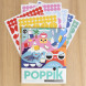 Ma mosaique en stickers - Saisons - Poppik