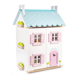 Le Toy Van - Blue Bird Cottage - Maison de poupées en bois