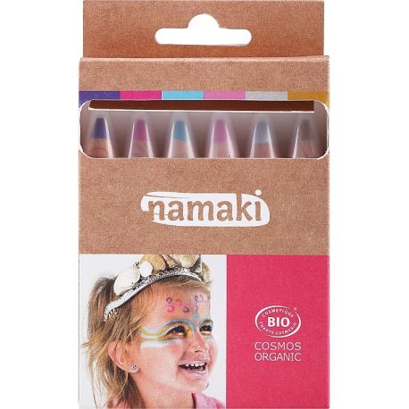 Kit 6 crayons de maquillage - Mondes enchantés