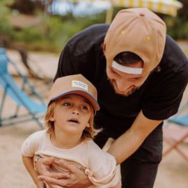 Casquette Papa minimaliste - Mini choco - Hello Hossy