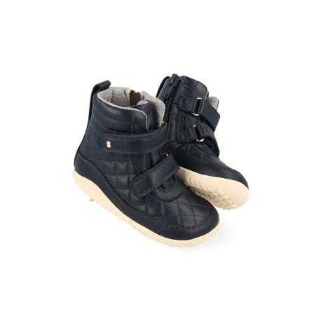 Chaussures Step Up Patch Navy - Bobux