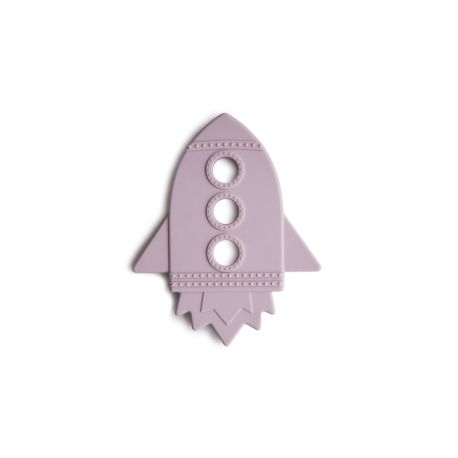 Anneau de dentition Rocket Soft lilac - Mushie