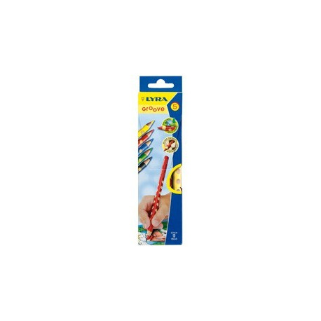 set de 5 crayons de couleur groove set de 5 crayons de couleur groove