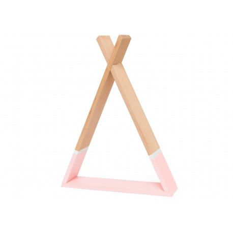 étagère murale Tipi rose étagère murale Tipi rose