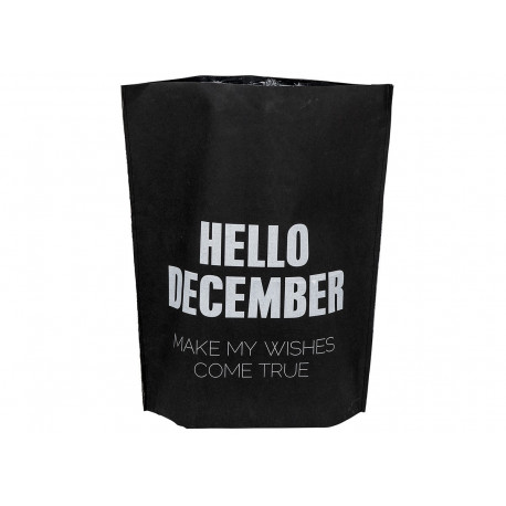 Sac en papier - Hello December make my wishes come true