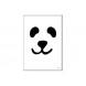 affiche A3 'Visage panda'