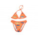 bikini triangle orange 'poisson'