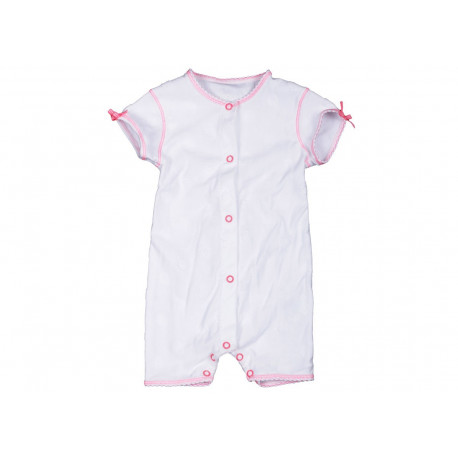 combinaison bébé estivale 'white terry dots' combinaison bébé estivale 'white terry dots'