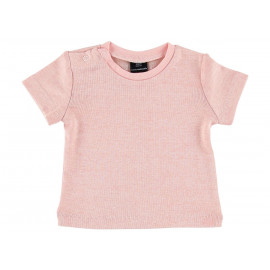t-shirt bébé blossom en coton côtelé