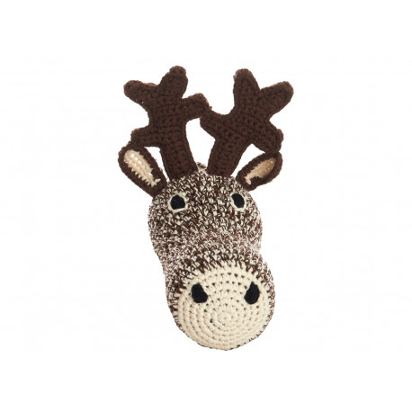trophée renne au crochet choco (small) trophée renne au crochet choco (small)