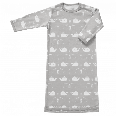 gigoteuse en coton bio Whale gris (6-12m) gigoteuse en coton bio Whale gris (6-12m)