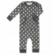pyjama bébé 'Pineapple anthracite' en coton bio