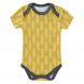 body manches courtes 'Havre vintage lemon' en coton bio
