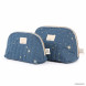 holiday trousse de toilette small gold stella-night blue