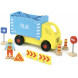 camion porte-containers et accessoires de chantier
