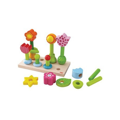 jeu à enficher 'Jardin de fleurs'