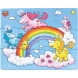 set de 3 puzzles 'Licornes dans les nuages'