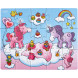 set de 3 puzzles 'Licornes dans les nuages'