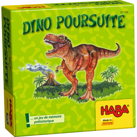 jeu de mémoire préhistorique "Dino poursuite"